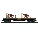 Wagon plat "For Those About To Rock" AC DC - Marklin 46930 - HO 1/87 - 3R