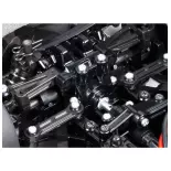 Toyota Gazoo Racing Yaris TT02 en kit + accu, chargeur, servo, télécommande - Tamiya 58716L - 1/10