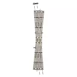 Grande Traversée Jonction Simple EKW10 Roco 42493 - R 959 mm- 10° - HO : 1/87 - Code 83