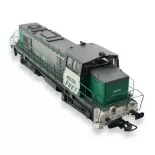 Locomotive Diesel BB63789 FRET Dépôt de Lyon-Vaise - Analogique R37 HO41107 SNCF - HO - EP V
