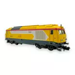 Diesellokomotive BB 67400 "infra" - MiniTrix 16707 - N 1/160 - SNCF - EP VI - 2R - DCC Son