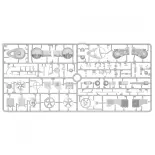 TRACTEUR AGRICOLE ALLEMAND D8500 - CARSON 550024001 - 1/24