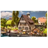 Taverne mit Biergarten NOCH 66401 - HO 1/87 - 189x172x185mm