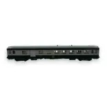 A UIC B5Dd2 Green/Grey passenger coach - REE MODELES VB301 - SNCF - HO 1/87