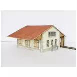 PLM 3-door hall - Modelling Wood 102006 - HO 1/87