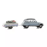 Ephemeres Wohnmobil - Artitec 387.538 - HO 1/87