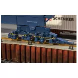 Container crane - FALLER 120291 - HO 1/87 - 420 x 347 x 263 mm