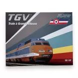 Coffret TGV Sud-Est 1981 - Jouef HJ2425 - HO 1/87 - SNCF - Ep IV - 2R - Analogique