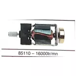 Moteur avec volant et vis sans fin pour vapeur 030 T - Roco 85110 - HO 1/87