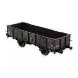 Wagons tombereau 4 portes ex-PLM, SNCF, REE Modèles WB-821, HO 1/87e