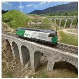 Locomotiva diesel BB 67471 Fret - Ree Modèles MB241SAC - HO 1/87 - SNCF - Ep V - Fumigatore digitale - 3R