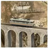 Locomotive électrique BB 16771 livrée béton analogique VITRAINS 2222 - SNCF - HO 1/87