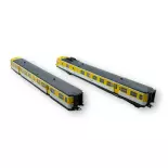 Autorail RGP 1 X-2722 Gelb Modern - Analog - REE MODELES MB192 SNCF - HO - EP IV-V