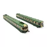 RGP II diesel railcar with trailer - Jouef HJ2420S - HO 1/87 - SNCF