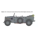 Vehicle Kfz.12 Horch Typ 40 Early Production WWII - ITALERI 6597 - 1/35
