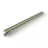 8 rails droits d'exposition - Kato 20-016A - N 1/160