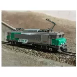 BB 422369 Elektrische locomotief - FLEISCHMANN 732208 - N 1/160 - FRET SNCF - DCC SON