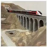 SNCF Lyria Duplex TGV Multiple Unit - Kato 101762 - N 1/160 - SNCF - Ep VI - Analog - 2R