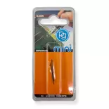 Set 2 Bohrer in HSS PGMINI M.6006 | Durchmesser 0.6 mm