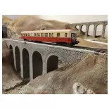 Remolque de vagón reforzado ZR BDX 27135 - R37 HO41264 - HO 1/87 - SNCF - IV - Analog - 2R
