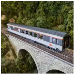 Voiture Vru "Grill Express" livrée Corail - LSMODELS 40156.2 - SNCF - HO 1/87 - EP IV