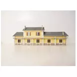 Egrèze railway station Bois Modélisme 101005 - HO 1/87 - 236 pieces - EP III