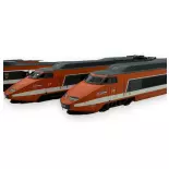 Coffret TGV Sud-Est 1981 - Jouef HJ2425 - HO 1/87 - SNCF - Ep IV - 2R - Analogique