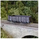 Wagon tombereau- HO 1/87 - SNCF