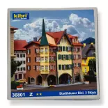 Grandes maisons de ville et tourelle | KIBRI 36801 Z 1/220ème