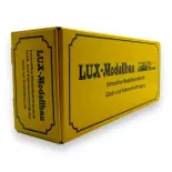 WAGON NETTOYEUR DE RAILS LUX-MODELLBAU 9136 - HO 1/87 - 3 RAILS - AVEC SYSTÈME MLR-1