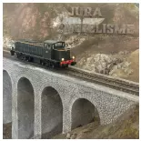Locomotive Diesel 040 DE 9- DCC SON REE MODELES JM013S SNCF - HO - Ep III