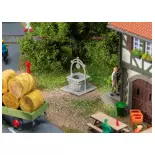 une fontaine décorative - FALLER 180853 - HO 1/87