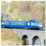 Dieseltriebwagen X-2816 - REE Modelle MB163SAC - HO 1/87 - SNCF - EP IV-V