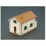 Maison de garde barrières PLM Bois Modelisme 205001 - N 1/160