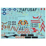 Avion de chasse F-84 G Thunderjet - Italeri 1321 - 1/72 