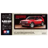 Volkswagen Golf II GTI 16V MB01 en kit - Tamiya 58748 - 1/10