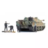 Équipage de char de la Wehrmacht en train de recharger - 5 personnages - ARTITEC 5720011 - 1/72 