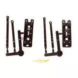 Lot de 2 adaptateurs de moteurs - Peco PL-12X