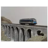 Locomotive diesel BB 67373 - Ree Modèles NW-327S - N 1/160 - SNCF - Ep V/VI - Digital sound - 2R