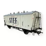 Wagon frigorifique STEF toit gris - Rail 43 433009 - 0 1/43 - SNCF - EP III 