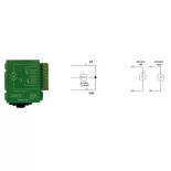 Moteur d'aiguillage lent - MTB MP10