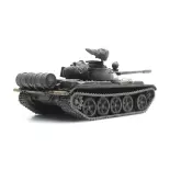 Char transport ferroviaire T-55A NVA, prêt à l'emploi - Artitec 6870234 - HO 1/87