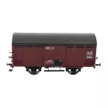 Wagon primeur 10T rouge sideros REE MODELS WB760 - PLM - HO 1/87 - EP II