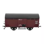 Wagon primeur 10T rouge sideros REE MODELES WB760 - PLM - HO 1/87 - EP II