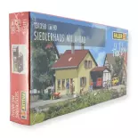 Siedlerhaus mit Unterstand FALLER 131358 - HO 1/87 - 127x114x75mm