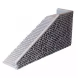 Large stone stairs - NOCH 58303 - HO 1/87 - 145 x 33 x 66 mm