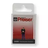 French gendarme figure Preiser 29069 - HO 1:87