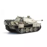 Char Jagdpanther (spät) Hiver, prêt à l'emploi - Artitec 6870251 - HO 1/87