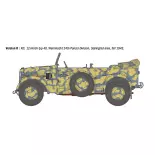Vehicle Kfz.12 Horch Typ 40 Early Production WWII - ITALERI 6597 - 1/35