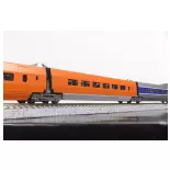 Coffret 10 éléments TGV Sud-Est orange origine N°08 édition spéciale - Kato 10-2134 - N 1/160 - SNCF - Ep IV - Analogique - 2R